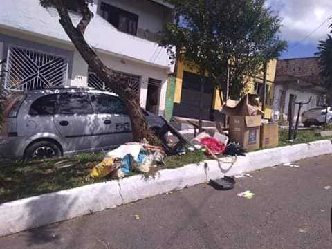 Lixo nas ruas